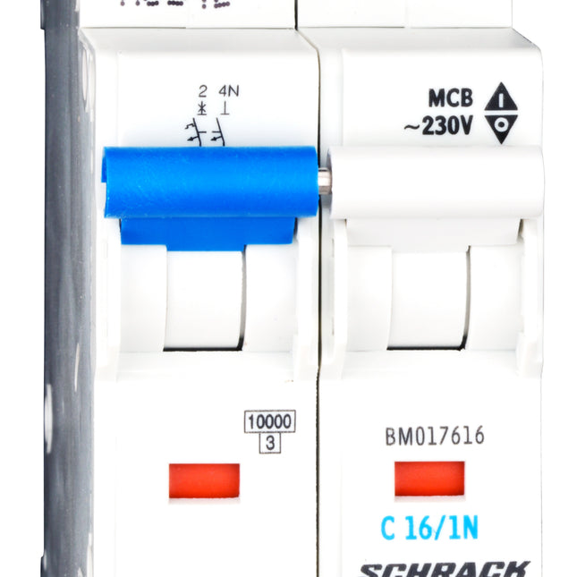 Sicherungsautomat, Kennlinie C, 16A, 1+N, 10kA