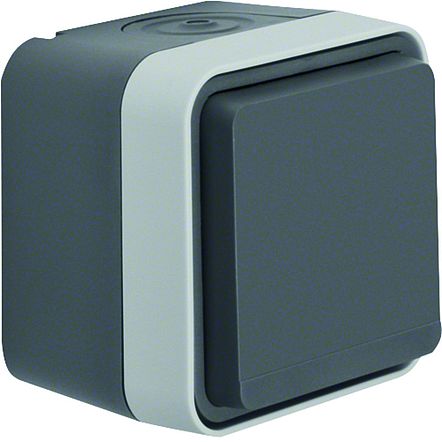 AP-Steckdose mit Klappdeckel