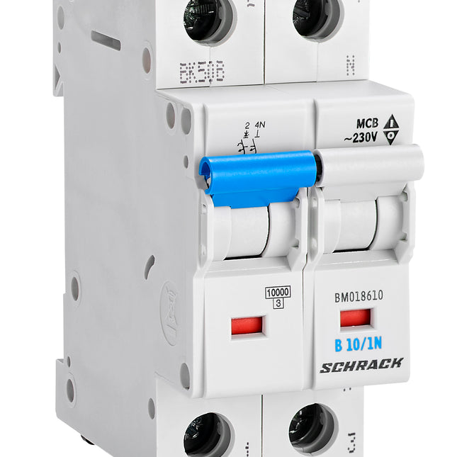 Sicherungsautomat, Kennlinie B, 10A, 1+N, 10kA