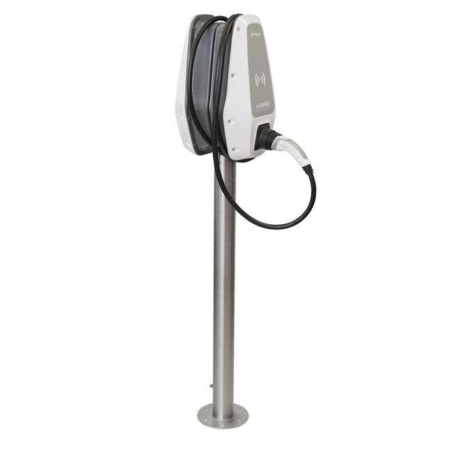 Standfuß für 2x i-CHARGE CION, Edelstahl